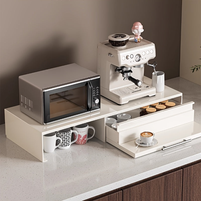 Expandable Steel Coffee Station Organizer