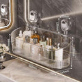 No-Drill Bathroom Suction Storage Box – Large Capacity & Strong Load-Bearing