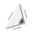 TriFlow Corner DryHub: Collapsible Sink Rack for Dishes, Cups & Utensils